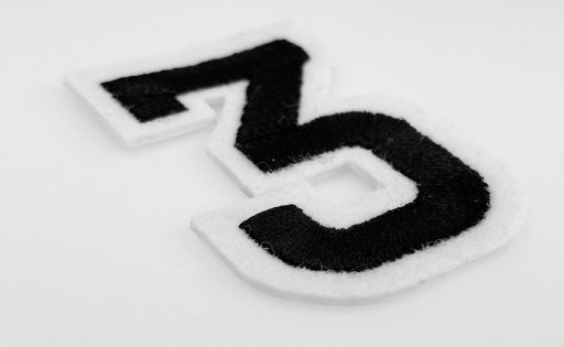 TERMO nažehľovačka ČÍSLO DIGITAL 3 čierna