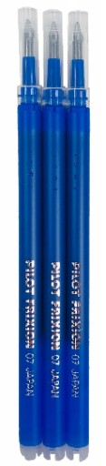 PILOT FRIXION Vymazateľné vložky 0,7 mm 3 KS