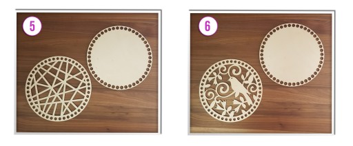 ZÁKLADNA KOŠÍKA Háčkovanie Horný Dolný Kruh 150mm