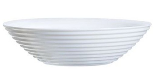Šalátová misa 13 cm biela šalátová misa a tanier