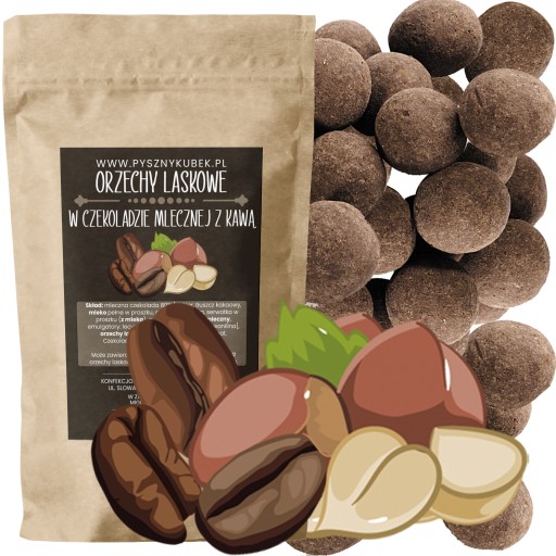LIESKOVÉ ORIEŠKY v mliečnej čokoláde s KÁvou 100g