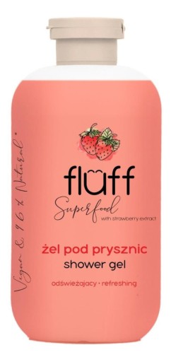 Sprchový gél Fluff Strawberry 500 ml