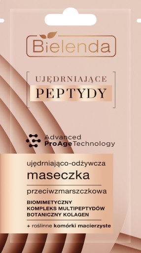 Bielenda Firming Peptides Spevňujúca a vyživujúca maska proti vráskam