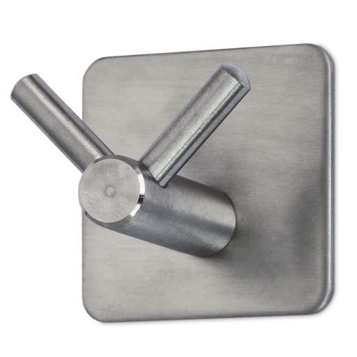 INOX KÚPEĽŇOVÝ VEŠIAK NA UTERÁKY, HÁČIK, SAMOLEPIACI VEŠIAK, PEVNÝ