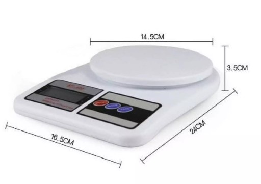 Elektronická kuchynská váha 10KG + batérie