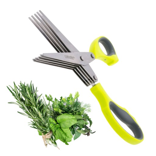 Nožnice na bylinky 19cm 5 čepelí/OD1498
