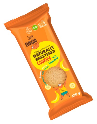 Banánové sušienky sladené agáve BIO 130 g Me Gusto