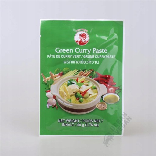 Kohútia pasta CURRY zelená 50g