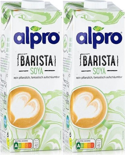 ALPRO SÓJOVÝ RASTLINNÝ NÁPOJ BARISTA 1L x 2 ks