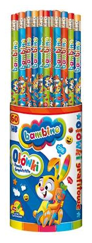 Ceruzka Bambino St-Majewski s gumou