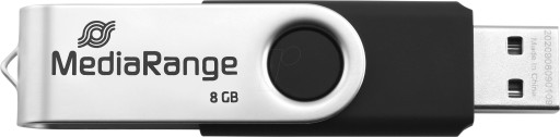 MediaRange USB 2.0 Pendrive 8GB Swivel Swing