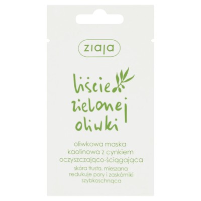 ZIAJA OLIVOVÉ LISTY Kaolínová maska, 7 ml
