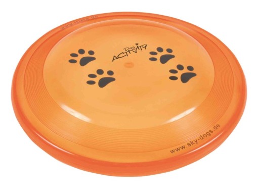 TRIXIE frisbee aportovacia hračka s mäkkým diskom pre psov 19 cm