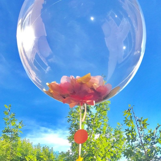 BOBO Sphere Balloon Transparent Crystal 45cm