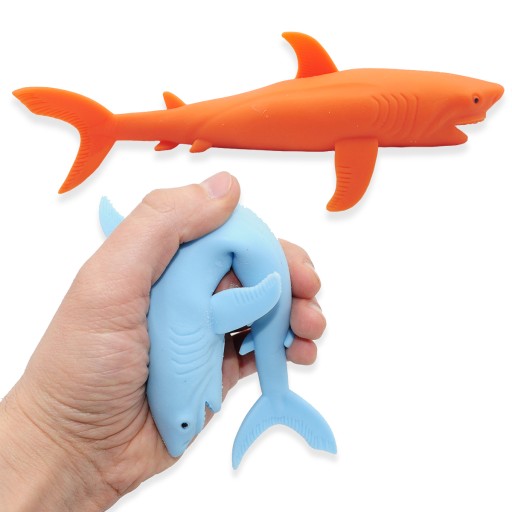 GNIOTEK SAND SHARK ANTISTRESOVÝ SENZORICKÝ ROZTAŽNÝ ŽRTOK FARBA