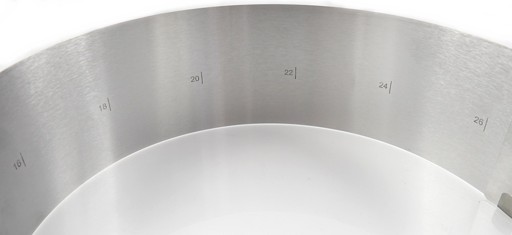RING BAND TORTA RÁM TORTA DAŽĎ NASTAVITEĽNÁ FORMA SCHÉMA 16-30 V8cm