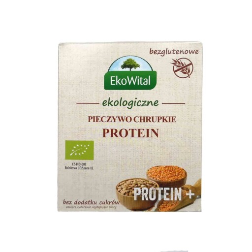 Bio proteínový knäckebrot 100g - EkoWital