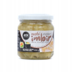 Marinovaný biely zázvor na sushi 190g Asia Kitchen