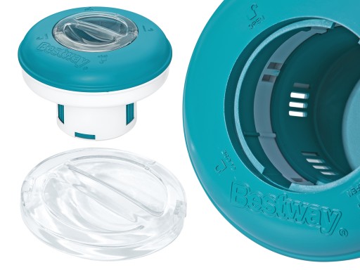 POOL CHEMISTRY FEEDER pre 7,6 cm tablety PLÁVAJÚCI DÁVKOVAČ BESTWAY