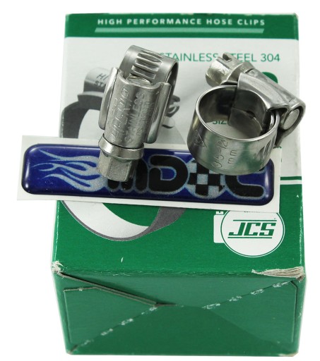 HI-GRIP JCS Svorka 9,5-12mm 304 remienok z nehrdzavejúcej ocele