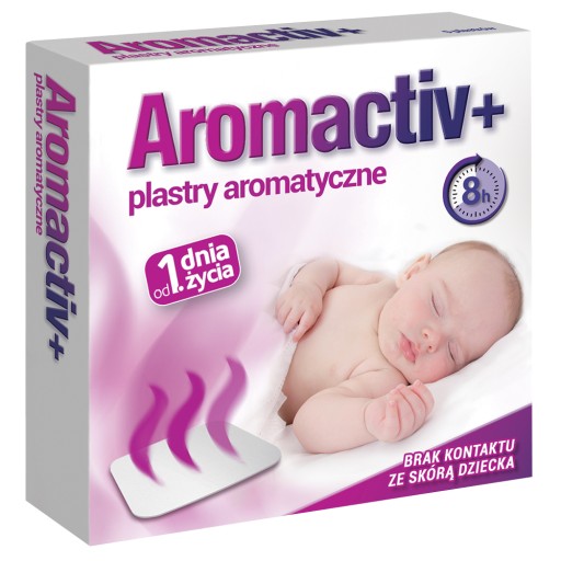 Aromactiv+ aromatické náplasti pre deti 5 ks.