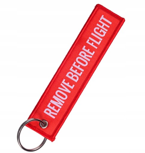 Prívesok na kľúče RBF REMOVE BEFORE FLIGHT