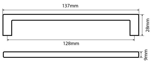 ÚCHYTKA NA NÁBYTOK KUCHYŇSKÉ SKRINY KOMODY ZÁSUVKY NÁBYTOK ZLATÝ 128 mm