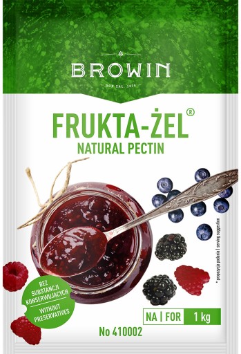 FRUKTA DŽEMOVÝ GÉL, PRÍRODNÝ PEKtín