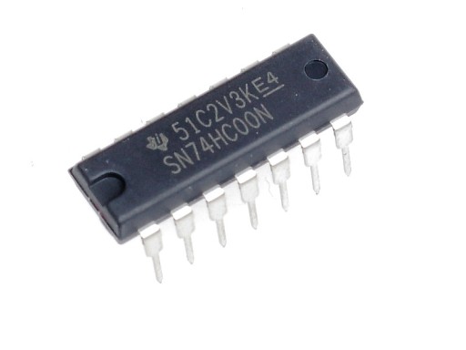 74HC00- DIP14 4x NAND /2225