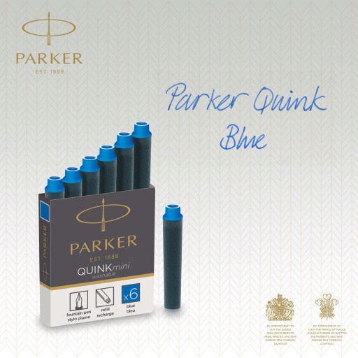 Atramentové kazety Parker Mini BLUE