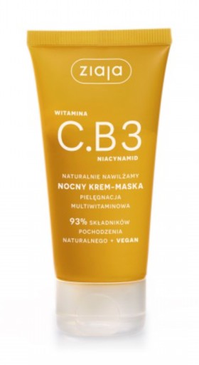 Vit.C.B3 Nočný krém-maska na tvár 50 ml Ziaja