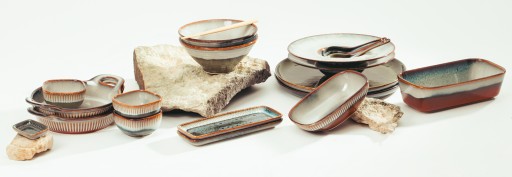 Ramen polievková lyžica Ceramic Blue Earth Handmade