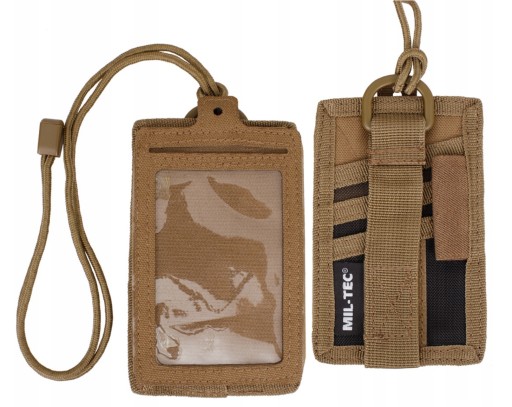 Kryt na dokumenty Mil-Tec Card Case Coyote