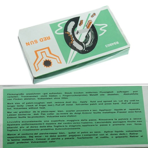 VEĽMI PEVNÉ ZÁPLATY RÚRY SADA 48 KS 3,4X2,5CM