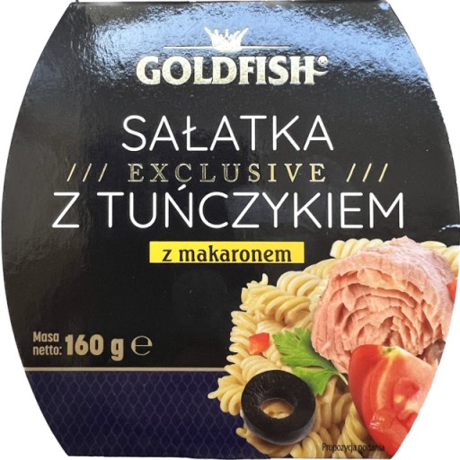 ŠALÁT S TUNIAKOM A CESTOVINAMI 160G ZLATÁ RYBIČKA