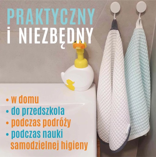 Uterák do škôlky s príveskom, 2 kusy, 55x30, vaflová bavlna 100% Pepi