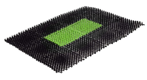 PLASTOVÝ STIERAČ TRÁVY LESK 56X42
