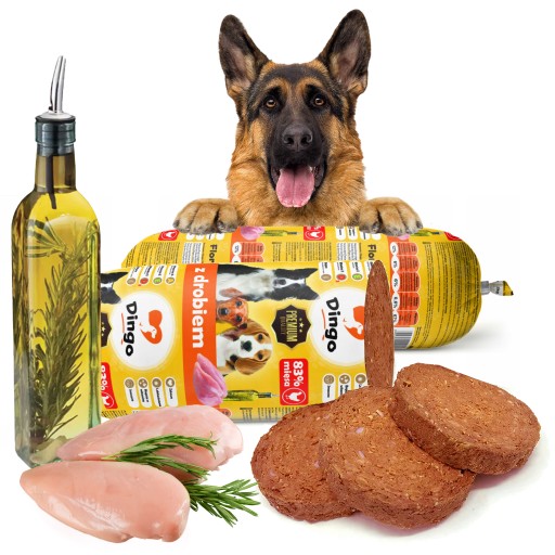 DINGO TYČINOVÁ TYČINA PRE PSA 83% KURACIE MÄSO 900G