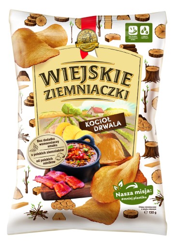 Zemiakové lupienky Kocioł Lumberjack 130g