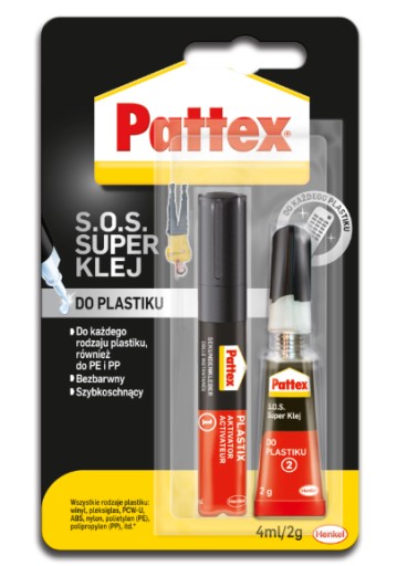 Pattex S.O.S. SUPER LEPIDLO NA PLASTY