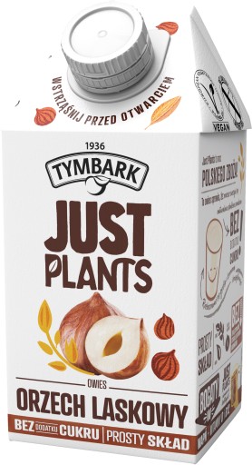 Tymbark Just Plants lieskovoorieškový nápoj 0,5l