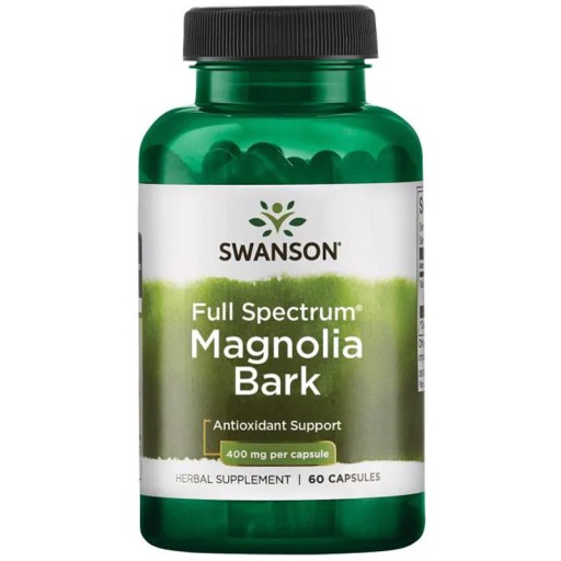 Swanson Magnolia officinalis 400 mg 60 kapsúl