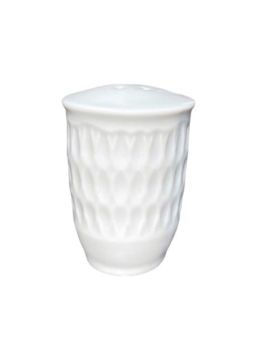 Soľný sypač biely POĽSKÝ porcelán