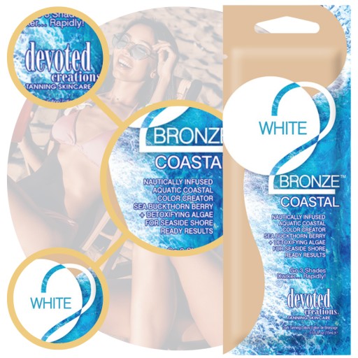 Devoted Creations White 2 Bronze Coastal 15 ml
