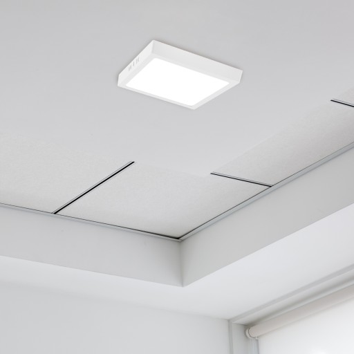 LED panel 12W PRIVRCHOVÁ STROPNÁ STROPNÁ ŠTVERCOVÁ LAMPA NÁSTENNÉ SVIETKO