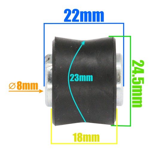 PUZDRO tlmiča PUZDRO QUAD ATV 125 150 8mm