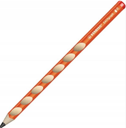 EASYGRAPH HB ceruzka S PRSTOM DROOVES ORANŽOVÁ STABILO