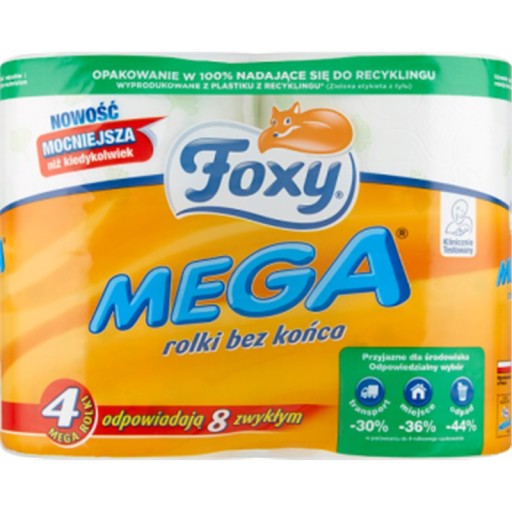 FOXY PAPIER MEGA 4 VALCE NOVINKA