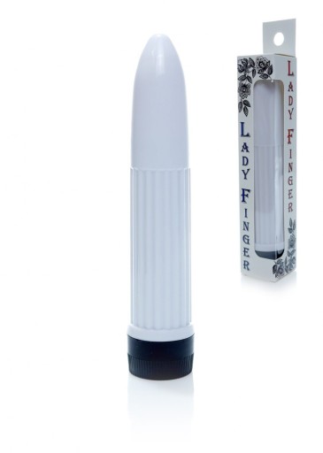 Minivibrátor biely 13cm ABS VIBRÁCIE LACNO