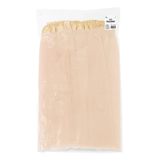 Tylová sukňa 40 cm, béžová